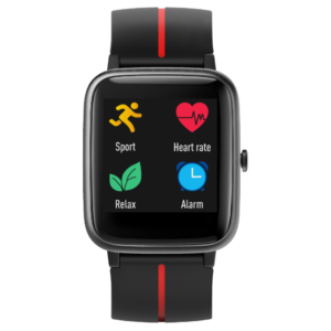 colorburst smartfit oled watch with gps trail tracker